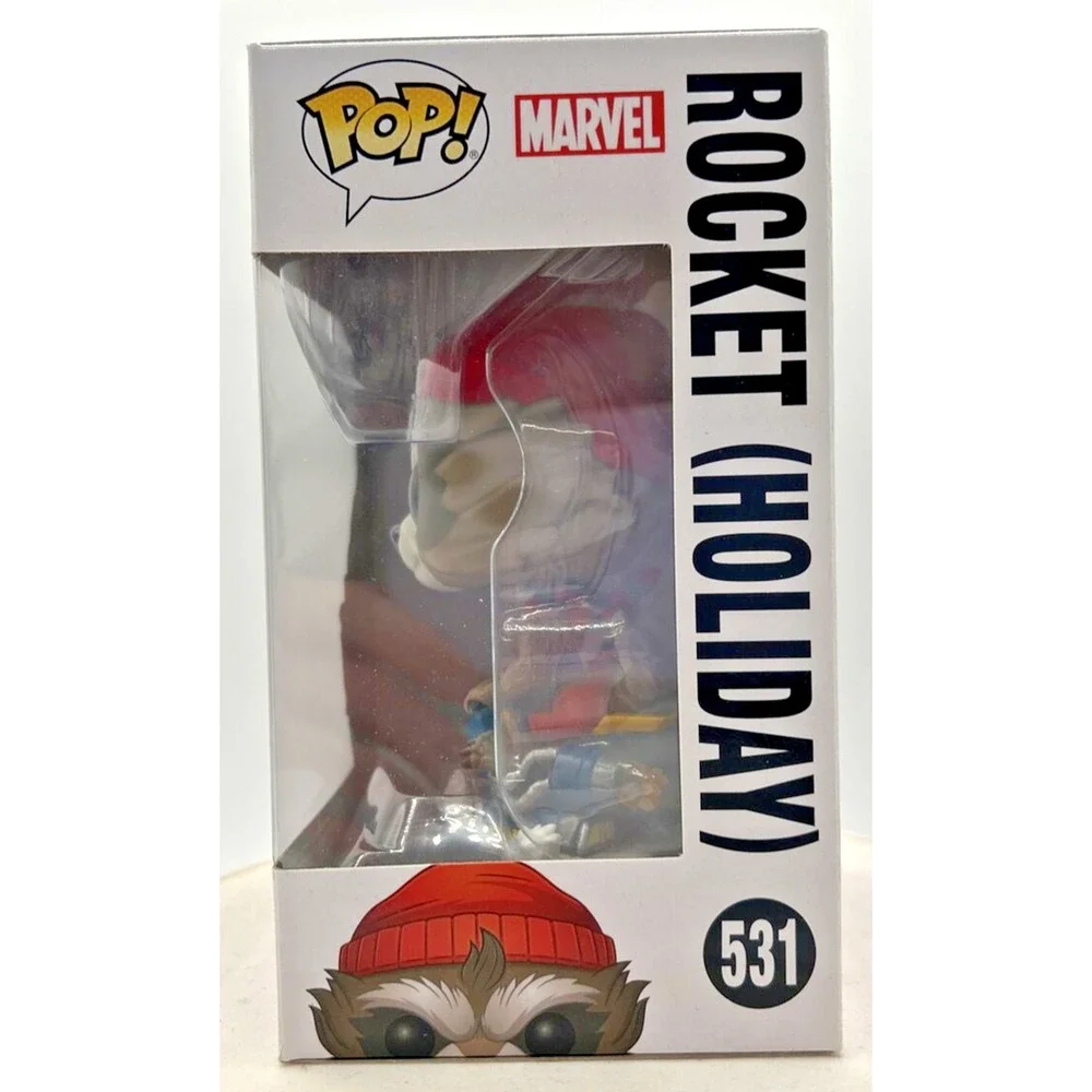 Funko‎ Pop! Marvel Rocket (Holiday) #531 F14